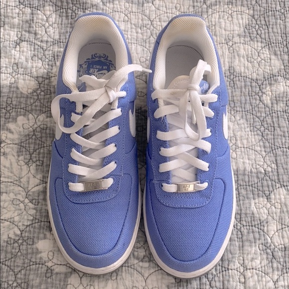 NIKE AIR FORCE 1 Purple Frost Sz 8 - Picture 3 of 8